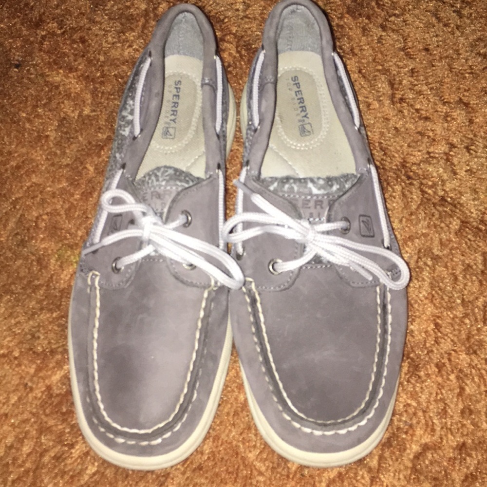 GUC Size 7.5 Gray Sperry Topsiders